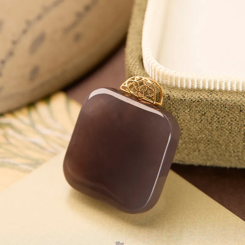 Honglangji Hetian Jade Pendants Women's Sugar Jade-1