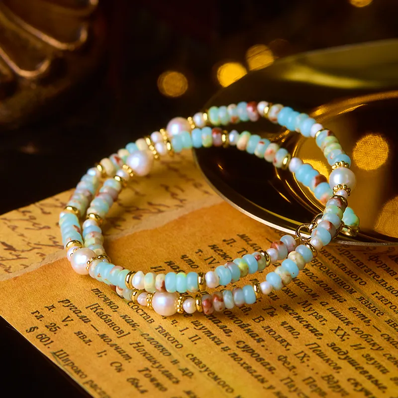 Honglangji Shoushan Stone Necklaces Women's-3