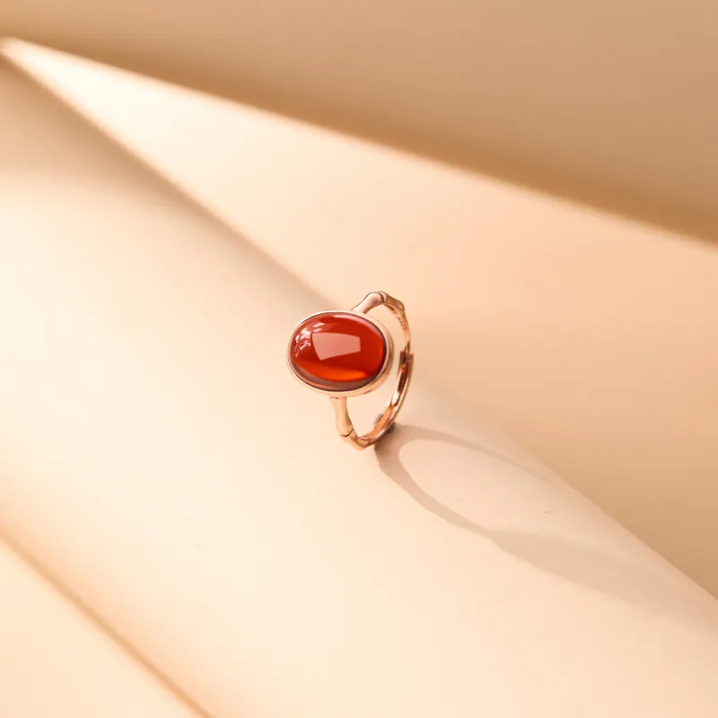 Honglangji Fine Jade Rings Women's-6