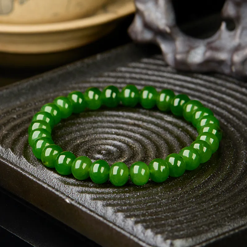 Honglangji Hetian Jade Bracelets Women's Jasper-4