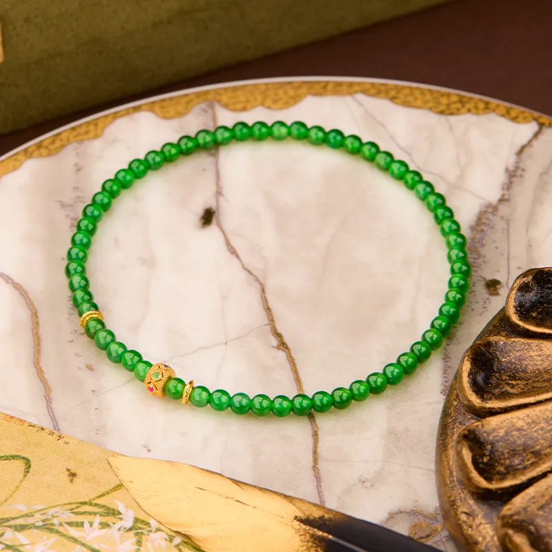 Honglangji Ice Type Jadeite Bracelets Women's-2