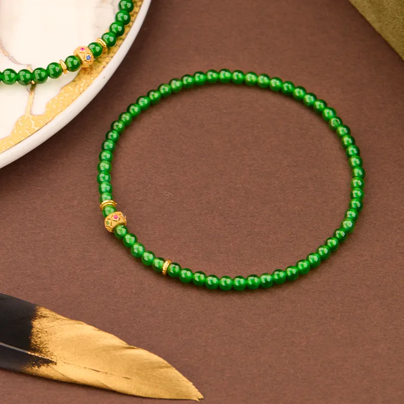 Honglangji Ice Type Jadeite Bracelets Women's-1
