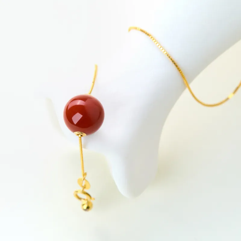 Honglangji Southern Red Agate Necklaces Women's-1