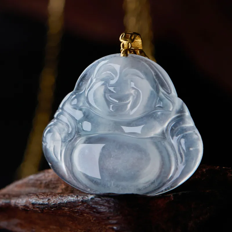 Honglangji Glutinous Jade Pendants Women's-3