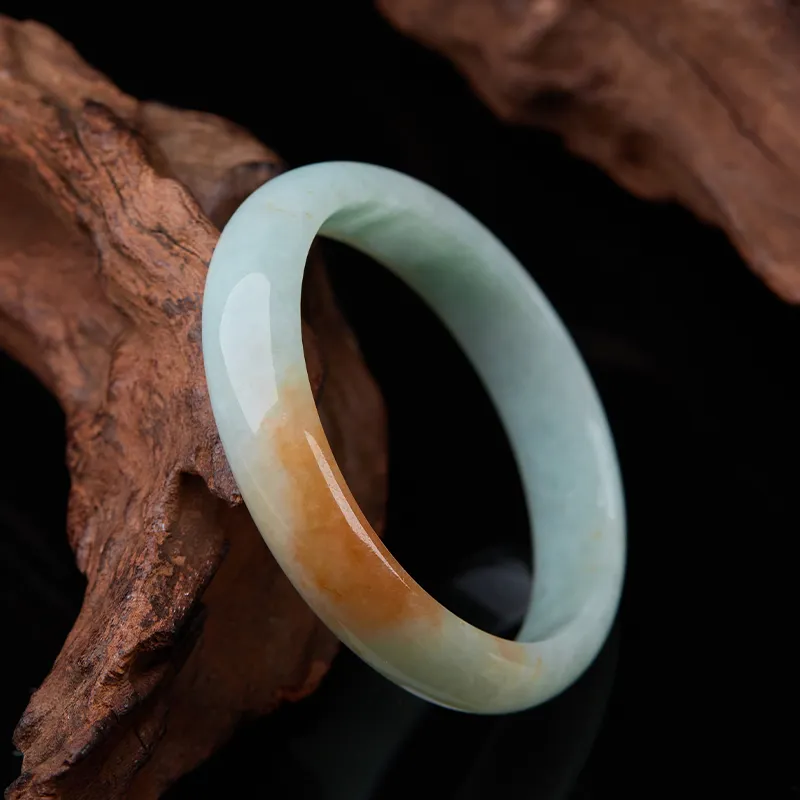 Honglangji Glutinous Jade Jadeite Bangles Women's-1