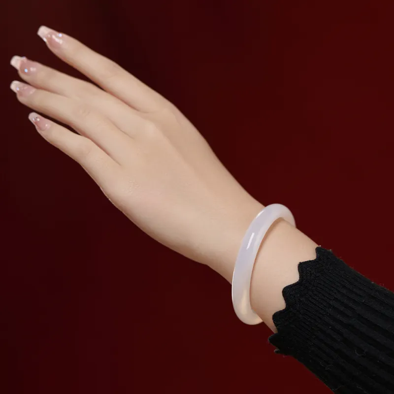 Honglangji Chalcedony Bangles Women's-6