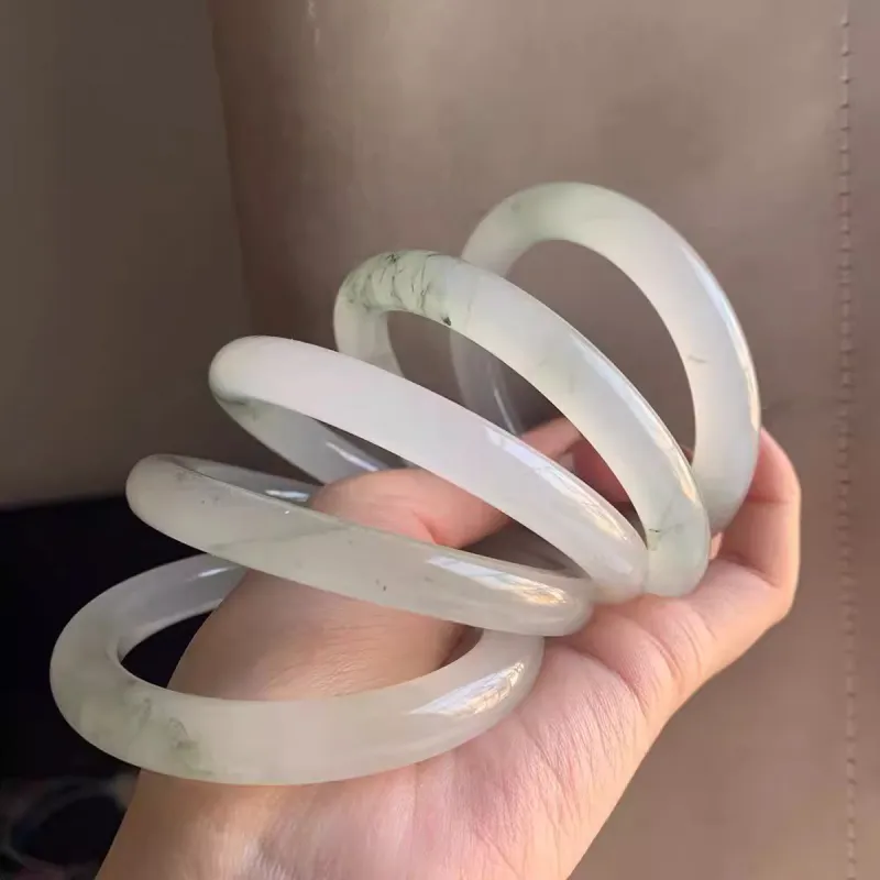 Honglangji Chalcedony Bangles Women's-20