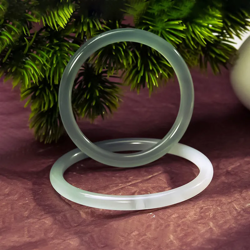 Honglangji Chalcedony Bangles Women's-9