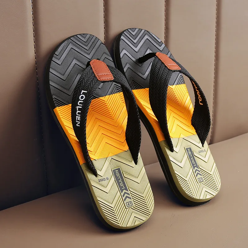 TFKY Slip Resistant Flip Flops Men's-8