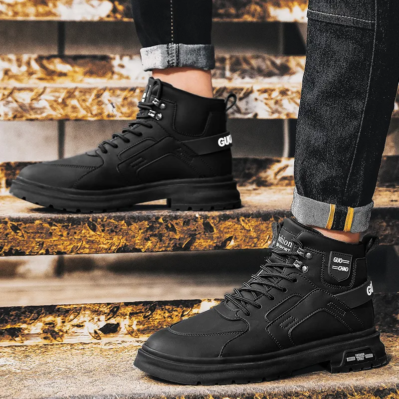 TFKY Ankle Boots Unisex Black/Beige-28