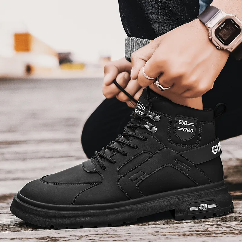 TFKY Ankle Boots Unisex Black/Beige-27
