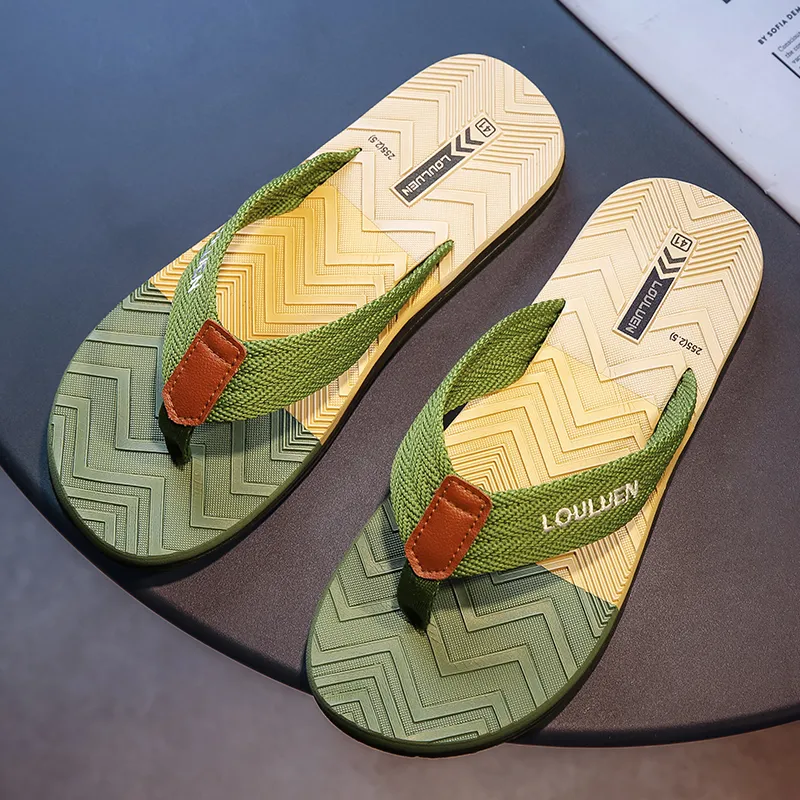 TFKY Slip Resistant Flip Flops Men's-14