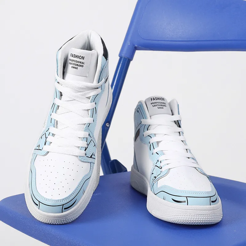 High-Top Trendy Board Shoes Men's-13