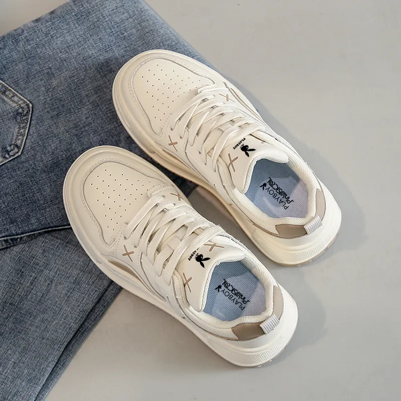 Playboy Low Top Skateboard Shoes Women's-5