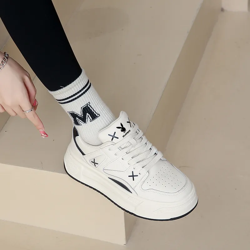 Playboy Low Top Skateboard Shoes Women's-11