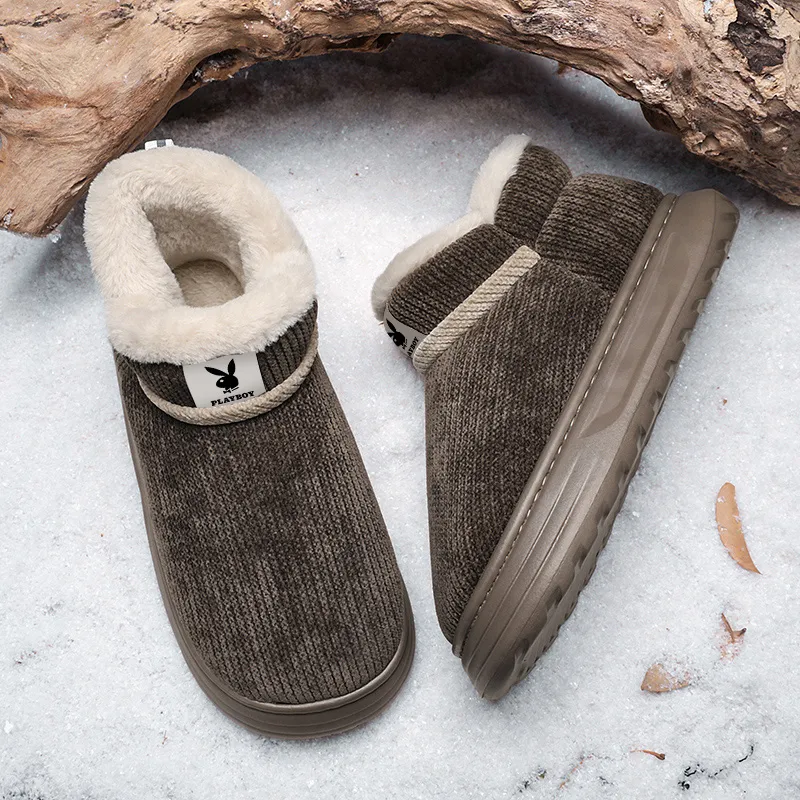 Playboy Playboy Short Snow Boots Men's-3