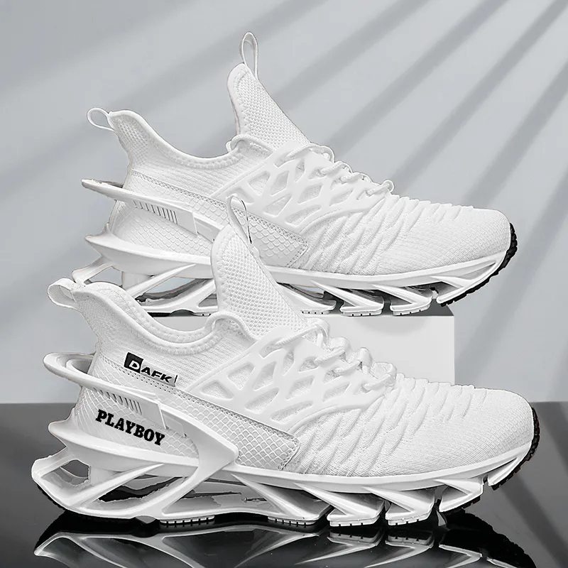 Playboy Running Shoes Men Low Top Black/White-10
