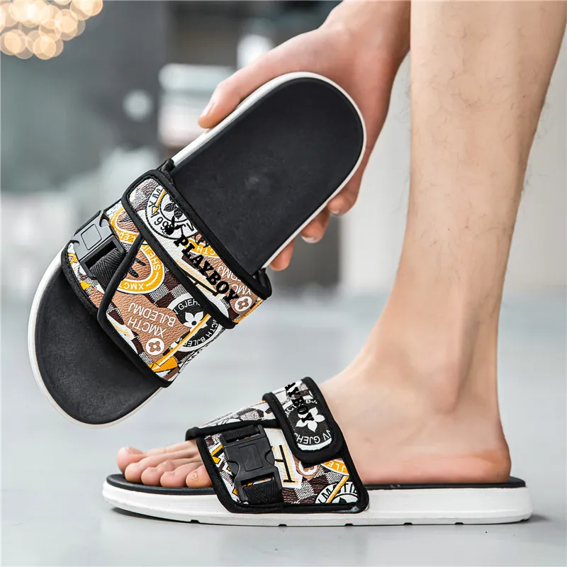 Playboy Slip Resistant, Odor Resistant, Abrasion Resistant, Quick Dry, Antibacterial Cushioning Slide Slippers Women's-10