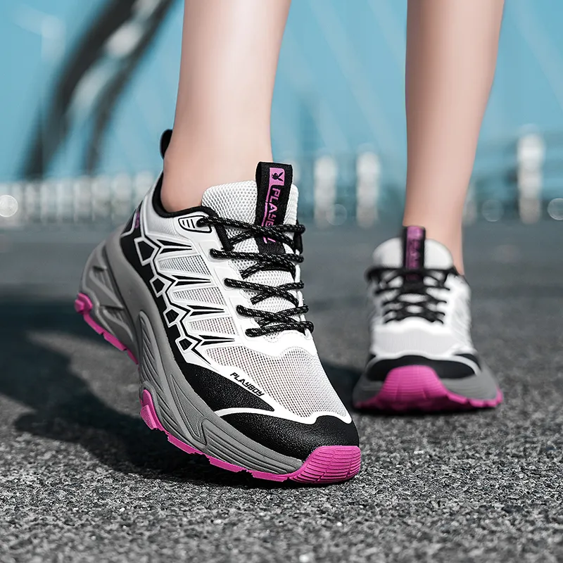 Playboy Low Top Casual Shoes Women's White/Black Purple-6