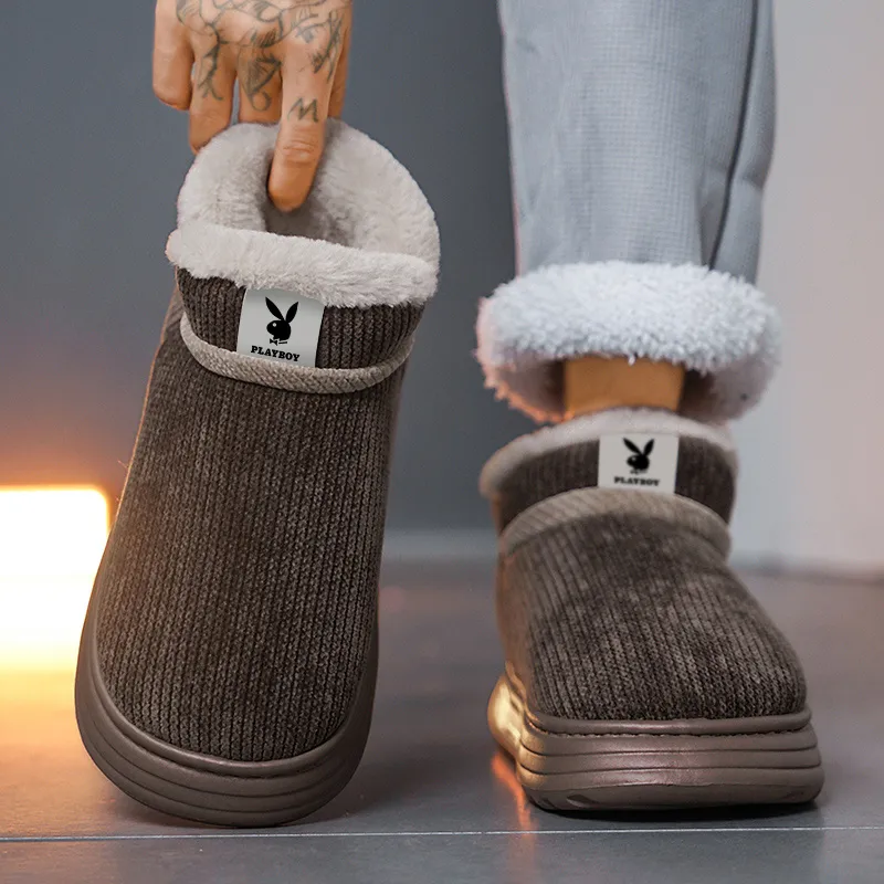 Playboy Playboy Short Snow Boots Men's-4