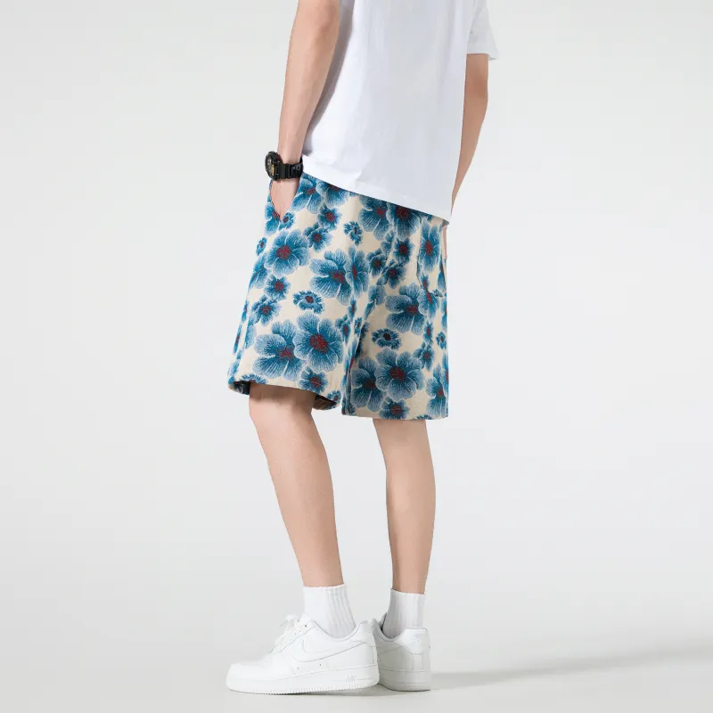 ARCANEFUNK Casual Shorts Unisex Bali Blue-2