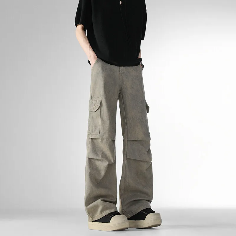 ARCANEFUNK Cargo Pants Unisex Apricot-2
