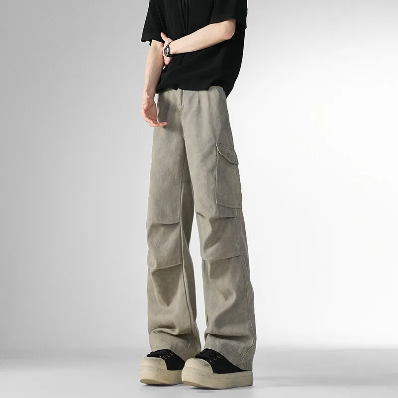 ARCANEFUNK Cargo Pants Unisex Apricot-4