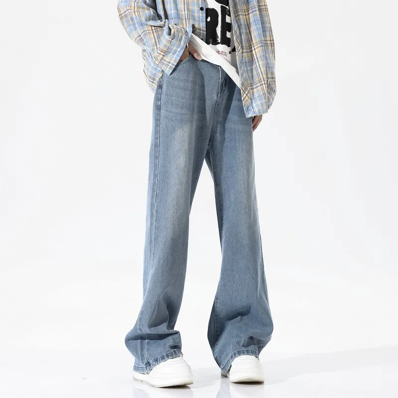 ArcaneFunk Jeans Unisex Light Blue-4