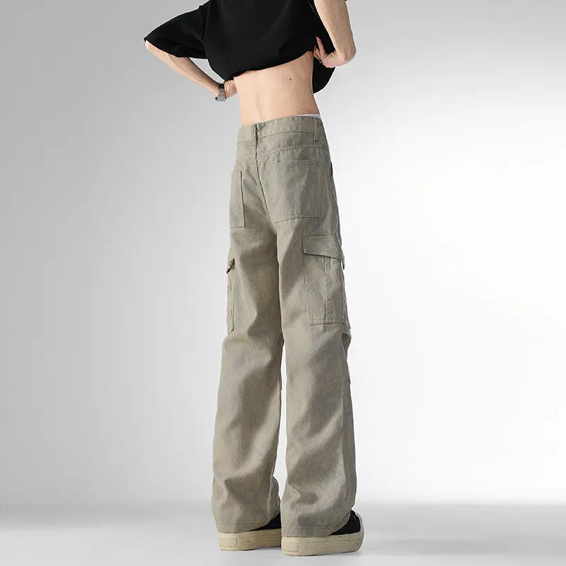 ARCANEFUNK Cargo Pants Unisex Apricot-1