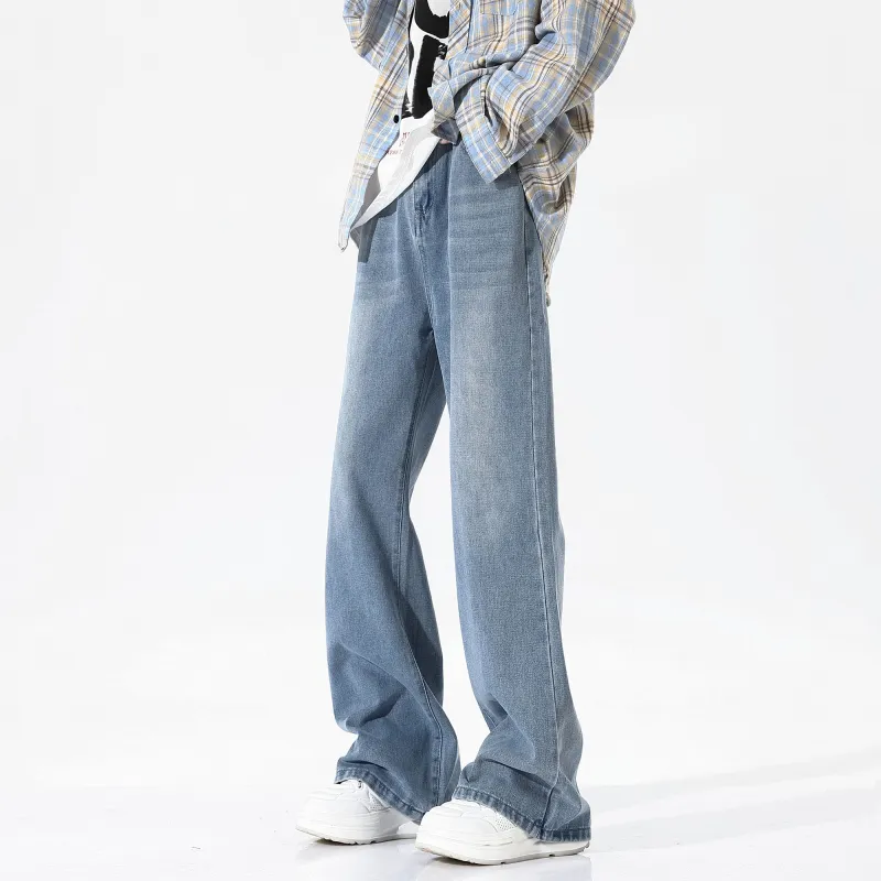 ArcaneFunk Jeans Unisex Light Blue-5