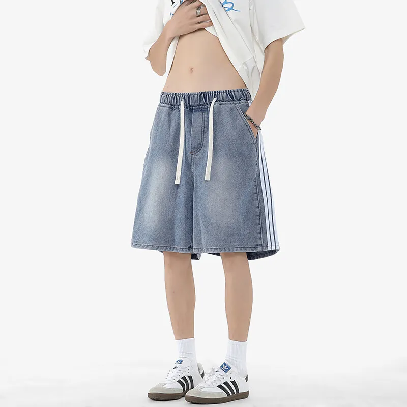 ArcaneFunk Denim Shorts Unisex-7