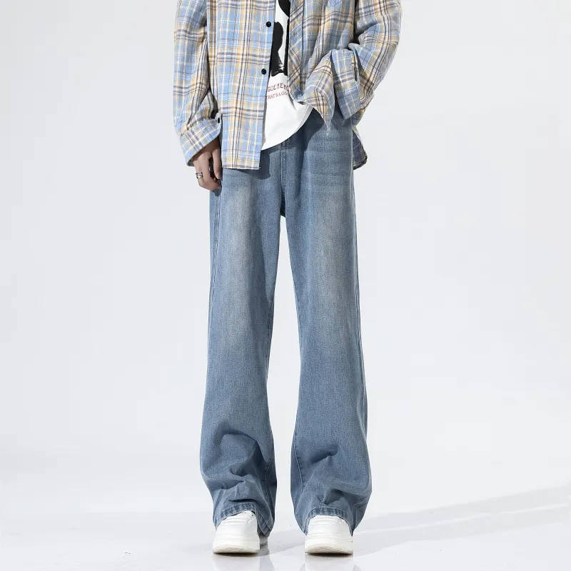 ArcaneFunk Jeans Unisex Light Blue-2