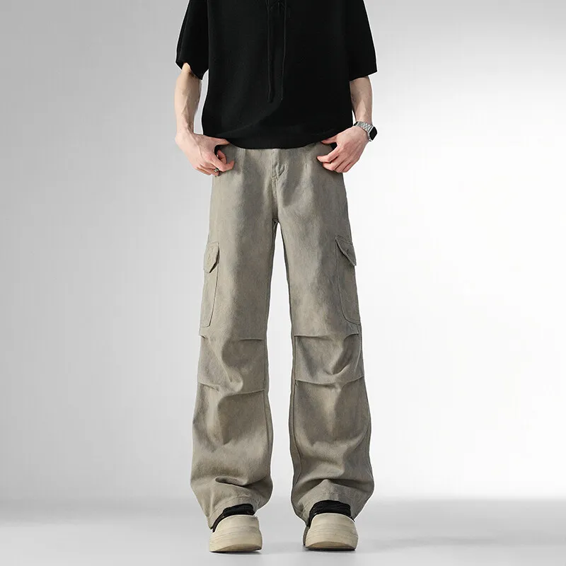 ARCANEFUNK Cargo Pants Unisex Apricot-3