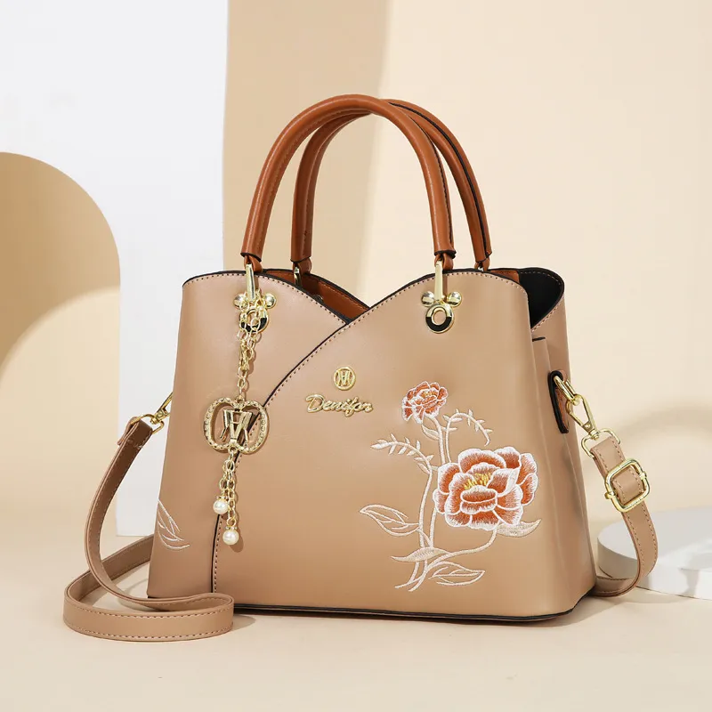 Three Ducklings PU Handbag Women's Multicolor-3