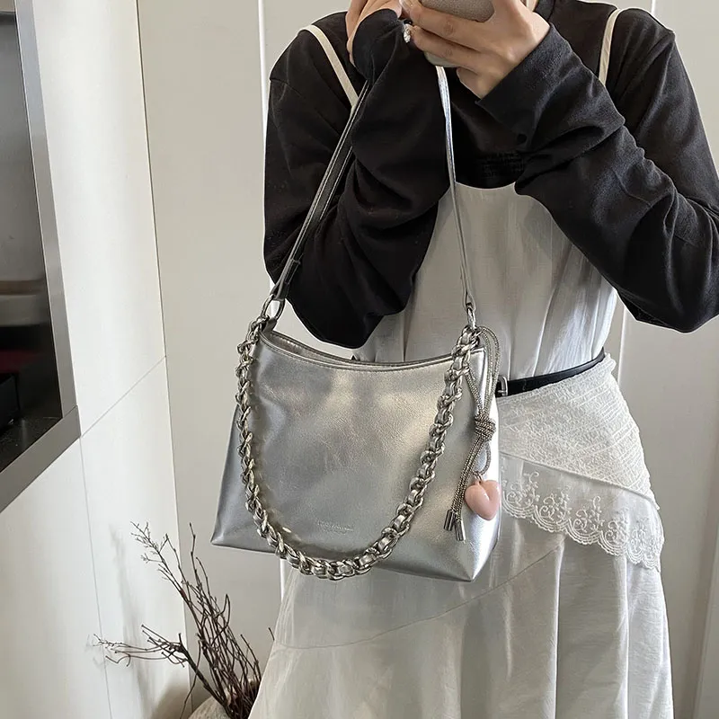 Three Ducklings PU Shoulder Bag Women's Multicolor-5