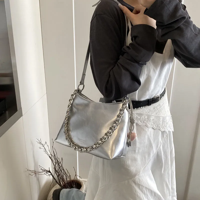 Three Ducklings PU Shoulder Bag Women's Multicolor-6