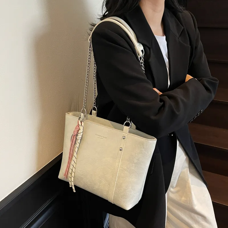 Three Ducklings PU Tote Bag Shopping Bag Shoulder Bags Women's Multicolor-1