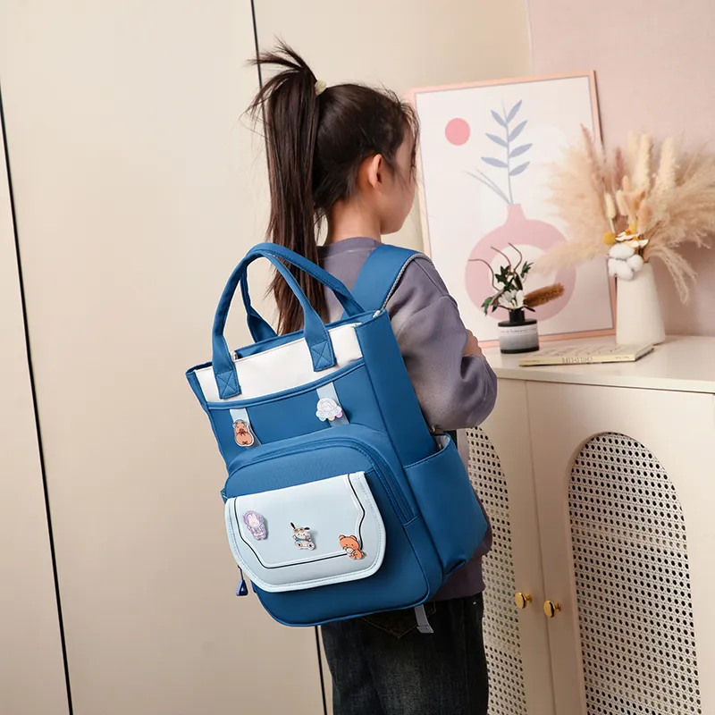 Three Ducklings Oxford Backpack Women's Multicolor-8