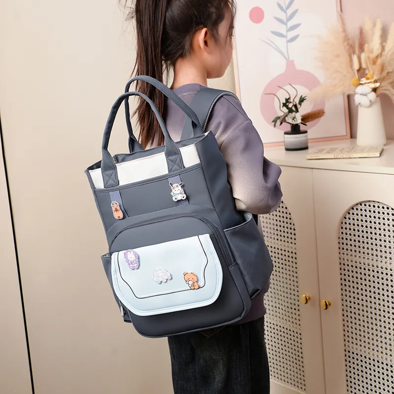 Three Ducklings Oxford Backpack Women's Multicolor-5