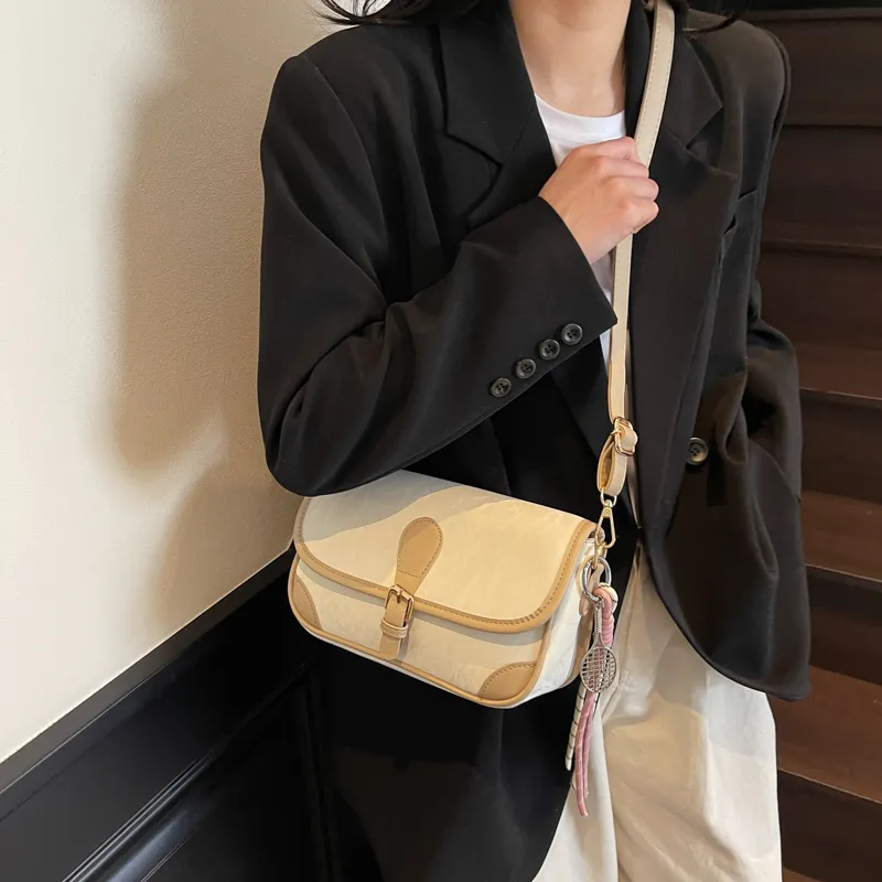 Three Ducklings PU Shoulder Bag Women's Multicolor-1