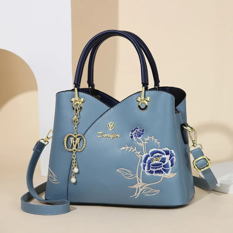 Three Ducklings PU Handbag Women's Multicolor-14