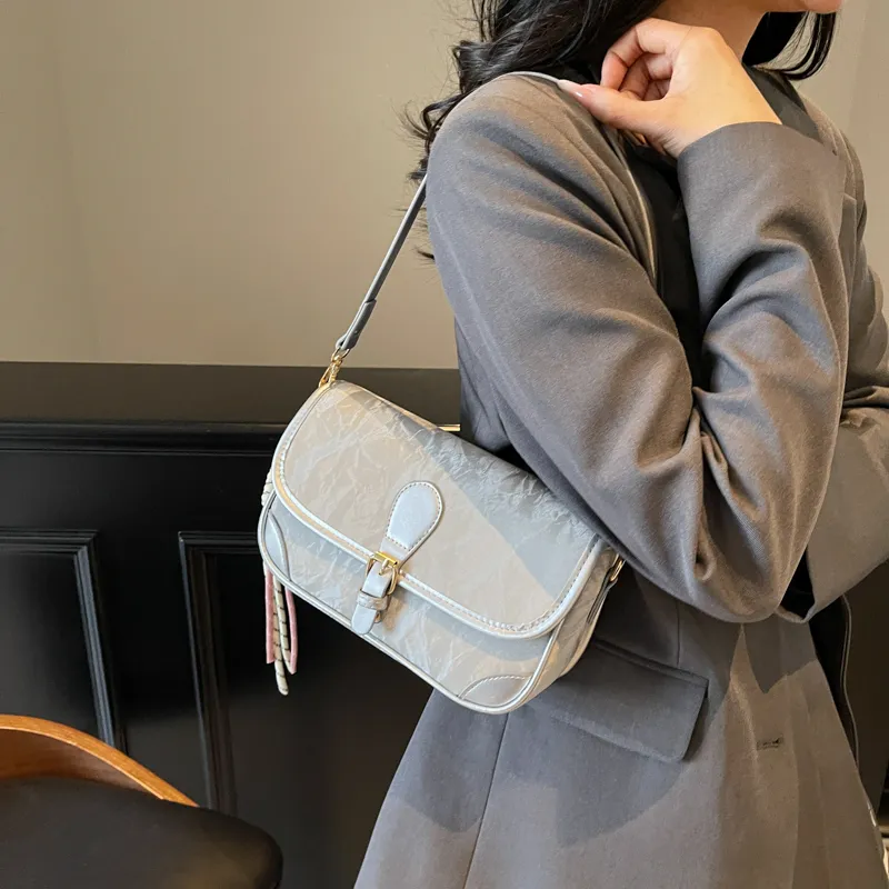 Three Ducklings PU Shoulder Bag Women's Multicolor-9