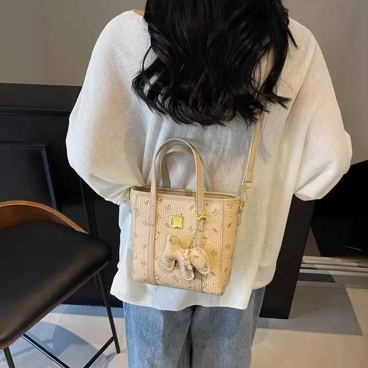 TTaG．baG PU Shoulder Bag, Crossbody Bag, Handbag Regular Women's Khaki/Brown/Pink/Black-14