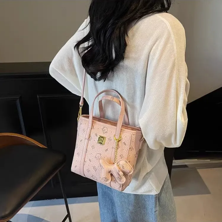 TTaG．baG PU Shoulder Bag, Crossbody Bag, Handbag Regular Women's Khaki/Brown/Pink/Black-1