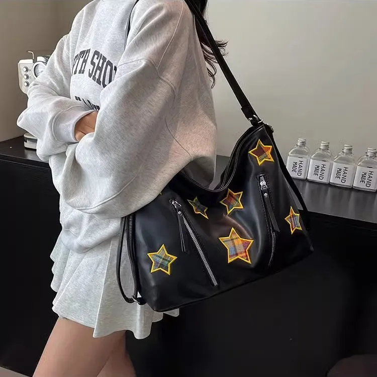 TTaG．baG PU Backpack Regular Women's Green/Blue/Black/White-9