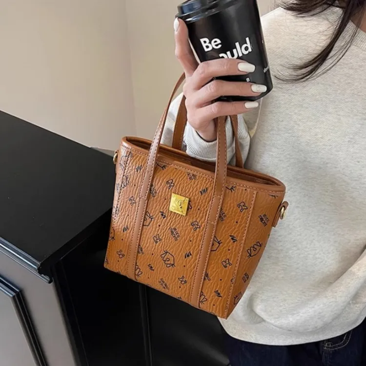 TTaG．baG PU Shoulder Bag, Crossbody Bag, Handbag Regular Women's Khaki/Brown/Pink/Black-22