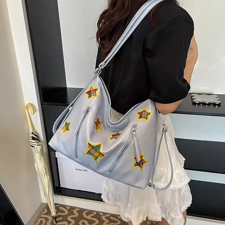 TTaG．baG PU Backpack Regular Women's Green/Blue/Black/White-19
