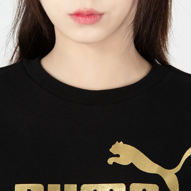 PUMA ESS+ Sweatshirt Women's Black-6