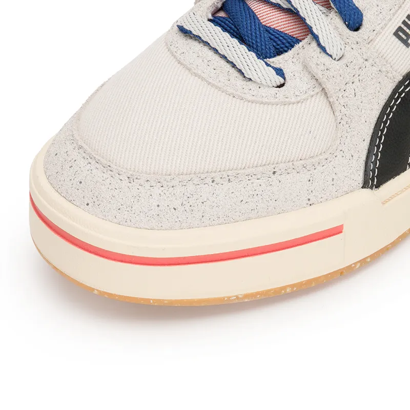 PUMA Ca Pro Anti Slip Wear Resistant Low Top Casual Shoes Unisex White Blue-4