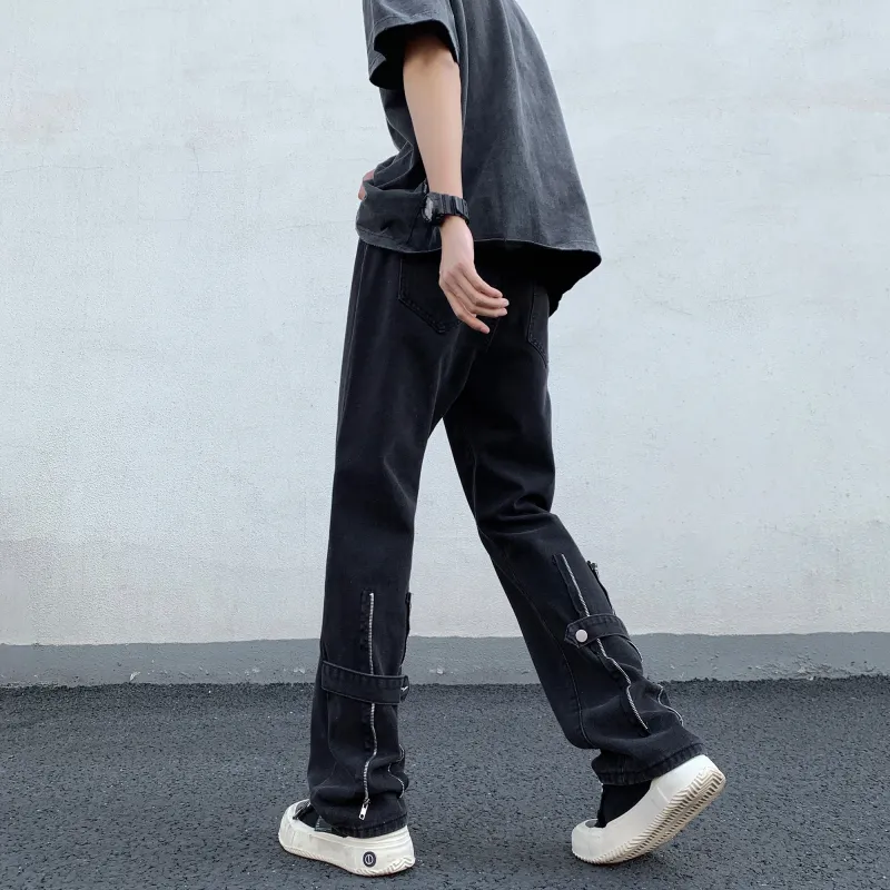 Anywalk Jeans Unisex Yellow Mud-5